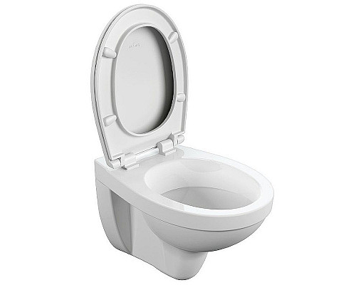 Купить Комплект унитаза Cersanit Delfi TPL S-MZ-DELFI-PL с инсталляцией Grohe Rapid SL 38721001 с сиденьем Микролифт и клавишей смыва Хром в магазине сантехники Santeh-Crystal.ru