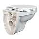 Купить Комплект унитаза Cersanit Delfi TPL S-MZ-DELFI-PL с инсталляцией Grohe Rapid SL 38721001 с сиденьем Микролифт и клавишей смыва Хром в магазине сантехники Santeh-Crystal.ru