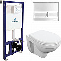 Комплект унитаза Cersanit Delfi TPL S-MZ-DELFI-PL с инсталляцией Koller Pool DUNE1200SL+Neon с сиденьем Микролифт и клавишей смыва Хром Комплект унитаза Cersanit Delfi TPL S-MZ-DELFI-PL с инсталляцией Koller Pool DUNE1200SL+Neon с сиденьем Микролифт и клавишей смыва Хром