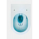Купить Унитаз Cerutti SPA Maiella Aria MB CT9163 подвесной Черный матовый с сиденьем Микролифт в магазине сантехники Santeh-Crystal.ru