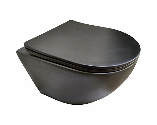 Santeh-Crystal.ru: Унитаз Cerutti SPA Sella Aria MB CT9160 подвесной Черный матовый с сиденьем Микролифт Приобрести Унитаз Cerutti SPA Sella Aria MB CT9160 подвесной Черный матовый с сиденьем Микролифт в магазине сантехники Santeh-Crystal.ru