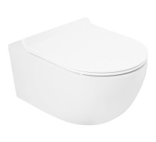 Унитаз Cezares Molveno CZR-2468-TH-R/CZR-2011-SC подвесной с сиденьем Микролифт