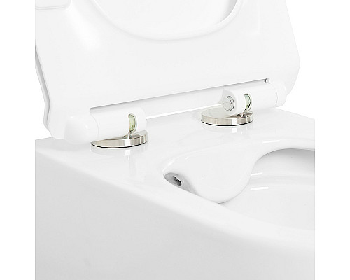 Унитаз Cezares Molveno CZR-2468-TH-R/CZR-2011-SC подвесной с сиденьем Микролифт