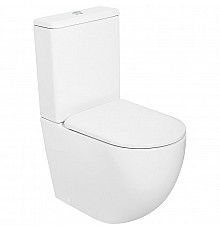 Унитаз компакт Cezares Stylus CZR-152-CPR/CZR-GN-SC без бачка с сиденьем Микролифт