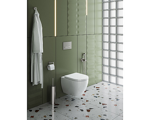 Унитаз Cezares Stylus-Tor CZR-6601-TH-TOR/CZR-2011-SC подвесной с сиденьем Микролифт Унитаз Cezares Stylus-Tor CZR-6601-TH-TOR/CZR-2011-SC подвесной с сиденьем Микролифт