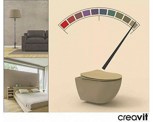 Santeh-Crystal.ru: Унитаз биде Creavit Free FE322-00CM00E-0000 подвесной Капучино без сиденья Купить Унитаз биде Creavit Free FE322-00CM00E-0000 подвесной Капучино без сиденья в магазине сантехники Santeh-Crystal.ru