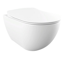 Унитаз биде Creavit Free FE320-00MB00E-0000 подвесной Белый матовый без сиденья