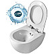 Купить Комплект унитаза Creavit Free FE322-11CB00E-0000+KC0103.03.0000E с сиденьем Микролифт и инсталляцией Alcaplast Sadroмodul AM101/1120-0001+M70 с Белой клавишей смыва в магазине сантехники Santeh-Crystal.ru