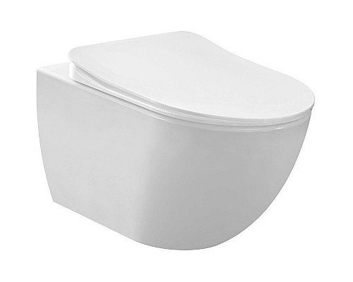 Заказать Комплект унитаза Creavit Free FE322-11CB00E-0000+KC0103.03.0000E с сиденьем Микролифт и инсталляцией Alcaplast Sadroмodul AM101/1120-0001+M578 с Черной матовой клавишей смыва в магазине сантехники Santeh-Crystal.ru