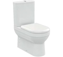 Унитаз компакт Creavit Letoon LT361-11CB00E-0000 Белый без бачка и сиденья