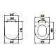 Заказать Комплект унитаза Creavit Terra TP325-11CB00E-0000+KC0103.03.0000E с сиденьем Микролифт и инсталляцией Alcaplast Sadroмodul AM101/1120-0001+M371 с клавишей смыва Хром в магазине сантехники Santeh-Crystal.ru