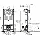 Заказать Комплект унитаза Creavit Terra TP325-11CB00E-0000+KC0103.03.0000E с сиденьем Микролифт и инсталляцией Alcaplast Sadroмodul AM101/1120-0001+M371 с клавишей смыва Хром в магазине сантехники Santeh-Crystal.ru