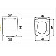 Заказать Комплект унитаза Creavit Trend TP326-11CB00E-0000+KC2103.01.0000E с сиденьем Микролифт и инсталляцией Alcaplast Sadroмodul AM101/1120-0001+M678 с Черной матовой клавишей смыва в магазине сантехники Santeh-Crystal.ru