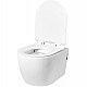 Приобрести Унитаз Creto Logan  L1 1001-001-L1W подвесной Белый с сиденьем Микролифт в магазине сантехники Santeh-Crystal.ru