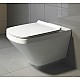 Купить Унитаз Duravit 45510900A1 Rimless подвесной с сиденьем Микролифт в магазине сантехники Santeh-Crystal.ru