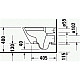 Приобрести Унитаз Duravit D-Neo 2578090000 подвесной без сиденья в магазине сантехники Santeh-Crystal.ru