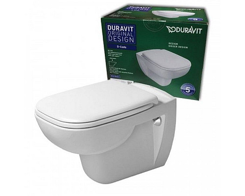 Santeh-Crystal.ru: Унитаз Duravit D-Code 45700900A1 подвесной с сиденьем Микролифт Заказать Унитаз Duravit D-Code 45700900A1 подвесной с сиденьем Микролифт в магазине сантехники Santeh-Crystal.ru