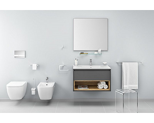 Santeh-Crystal.ru: Унитаз Excellent Ness CENL.3509.500.WH подвесной с сиденьем Микролифт Купить Унитаз Excellent Ness CENL.3509.500.WH подвесной с сиденьем Микролифт в магазине сантехники Santeh-Crystal.ru