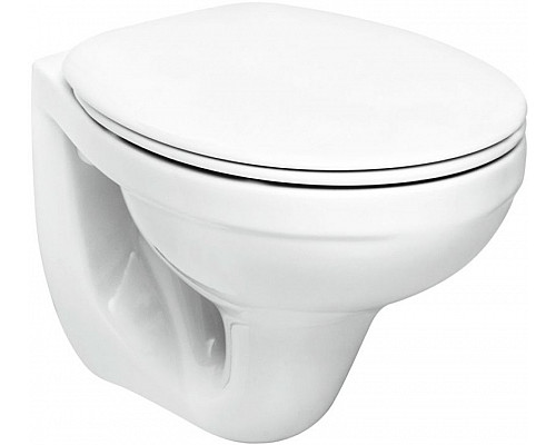 Купить Комплект унитаза Geberit Idol 458.122.2U.1 с инсталляцией Geberit Duofix с сиденьем Микролифт и клавишей смыва Альпийский белый в магазине сантехники Santeh-Crystal.ru