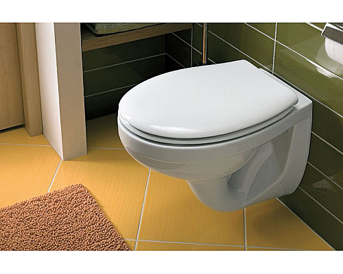 Купить Комплект унитаза Geberit Idol 458.122.2U.1 с инсталляцией Geberit Duofix с сиденьем Микролифт и клавишей смыва Альпийский белый в магазине сантехники Santeh-Crystal.ru