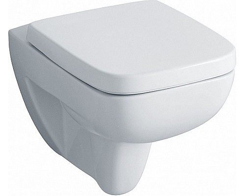 Купить Унитаз Geberit Renova Nr.1 Comprimo New 206145000 подвесной без сиденья Белый в магазине сантехники Santeh-Crystal.ru
