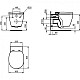 Приобрести Унитаз Ideal Standard Connect AquaBlade E047901 подвесной без сиденья в магазине сантехники Santeh-Crystal.ru