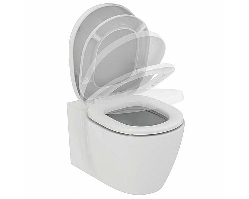 Купить Комплект унитаза с инсталляцией Ideal Standard Connect P211601 с сиденьем Микролифт и клавишей смыва Хром в магазине сантехники Santeh-Crystal.ru