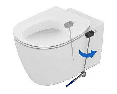 Купить Комплект унитаза с инсталляцией Ideal Standard Connect P211601 с сиденьем Микролифт и клавишей смыва Хром в магазине сантехники Santeh-Crystal.ru