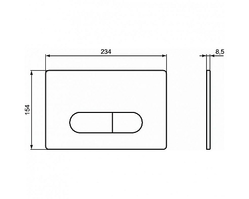 Купить Комплект унитаза с инсталляцией Ideal Standard Connect P211601 с сиденьем Микролифт и клавишей смыва Хром в магазине сантехники Santeh-Crystal.ru