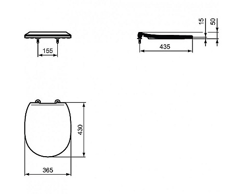 Купить Комплект унитаза с инсталляцией Ideal Standard Connect PR211601 с сиденьем Микролифт и клавишей смыва Хром в магазине сантехники Santeh-Crystal.ru