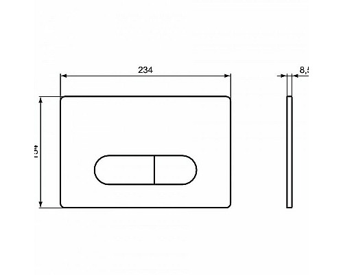 Купить Комплект унитаза с инсталляцией Ideal Standard Connect PR211601 с сиденьем Микролифт и клавишей смыва Хром в магазине сантехники Santeh-Crystal.ru