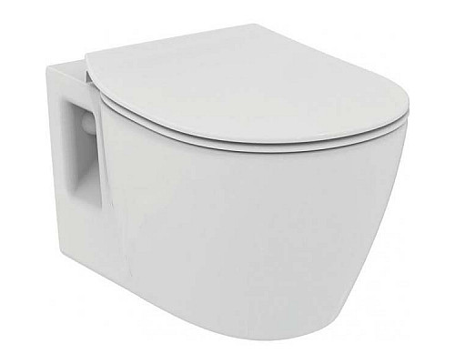 Купить Комплект унитаза с инсталляцией Ideal Standard Connect PR211601 с сиденьем Микролифт и клавишей смыва Хром в магазине сантехники Santeh-Crystal.ru