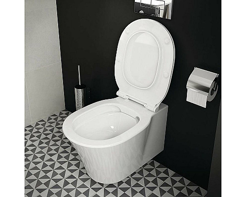 Приобрести Комплект унитаза с инсталляцией Ideal Standard Connect Air Prosys K819501PA15 с сиденьем Микролифт без клавиши смыва в магазине сантехники Santeh-Crystal.ru