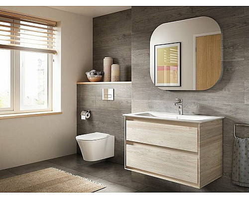 Приобрести Комплект унитаза с инсталляцией Ideal Standard Connect Air Prosys K819501PA15 с сиденьем Микролифт без клавиши смыва в магазине сантехники Santeh-Crystal.ru