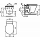 Приобрести Комплект унитаза с инсталляцией Ideal Standard Connect Air Prosys K819501PA15 с сиденьем Микролифт без клавиши смыва в магазине сантехники Santeh-Crystal.ru