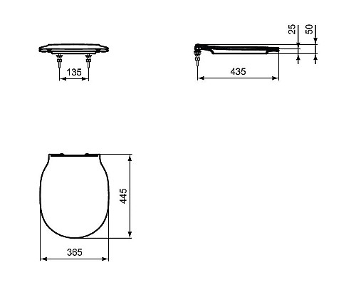 Приобрести Комплект унитаза с инсталляцией Ideal Standard Connect Air Prosys R031001 с сиденьем Микролифт и клавишей смыва Хром в магазине сантехники Santeh-Crystal.ru