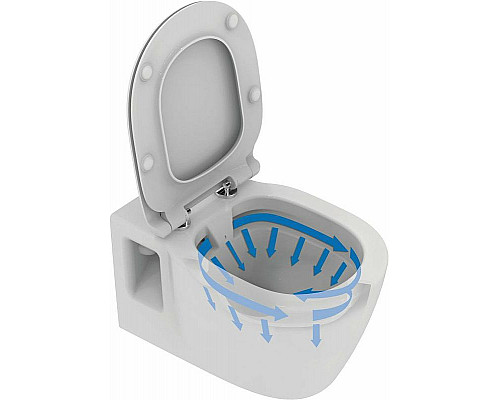 Купить Комплект унитаза с инсталляцией Ideal Standard Connect Prosys E8822301PC15 с сиденьем Микролифт без клавиши смыва в магазине сантехники Santeh-Crystal.ru