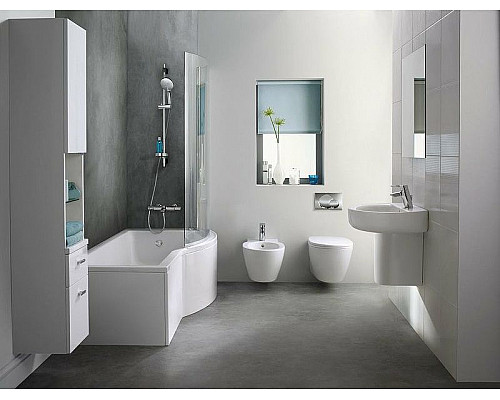 Купить Комплект унитаза с инсталляцией Ideal Standard Connect Prosys E8822301PC15 с сиденьем Микролифт без клавиши смыва в магазине сантехники Santeh-Crystal.ru