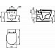 Купить Комплект унитаза с инсталляцией Ideal Standard Connect Prosys E8822301PC15 с сиденьем Микролифт без клавиши смыва в магазине сантехники Santeh-Crystal.ru