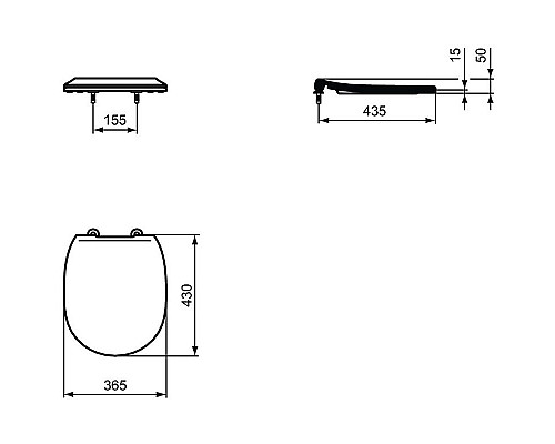 Заказать Комплект унитаза с инсталляцией Ideal Standard Connect Prosys R030701 с сиденьем Микролифт и клавишей смыва Хром в магазине сантехники Santeh-Crystal.ru