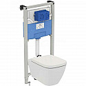Комплект унитаза с инсталляцией Ideal Standard I.Life B I001401 с сиденьем Микролифт Комплект унитаза с инсталляцией Ideal Standard I.Life B I001401 с сиденьем Микролифт