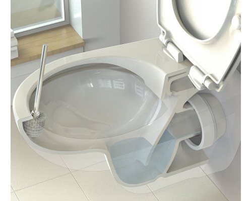 Приобрести Комплект унитаза с инсталляцией Ideal Standard Prosys Eco Frame Eurovit W660101 с сиденьем Микролифт в магазине сантехники Santeh-Crystal.ru