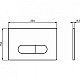 Купить Комплект унитаза с инсталляцией Ideal Standard Tesi P386801 с сиденьем Микролифт и клавишей смыва Хром в магазине сантехники Santeh-Crystal.ru