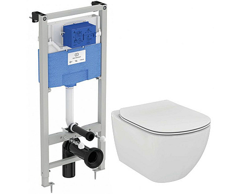 Santeh-Crystal.ru: Комплект унитаза с инсталляцией Ideal Standard Tesi T3868V1 с сиденьем Микролифт Купить Комплект унитаза с инсталляцией Ideal Standard Tesi T3868V1 с сиденьем Микролифт в магазине сантехники Santeh-Crystal.ru