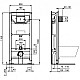 Заказать Комплект унитаза с инсталляцией Ideal Standard Tesi T3868V3 с сиденьем Микролифт в магазине сантехники Santeh-Crystal.ru