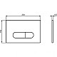 Купить Комплект унитаза с инсталляцией Ideal Standard Tesi Rimless TT00003/115AA с сиденьем Микролифт и клавишей смыва Хром в магазине сантехники Santeh-Crystal.ru