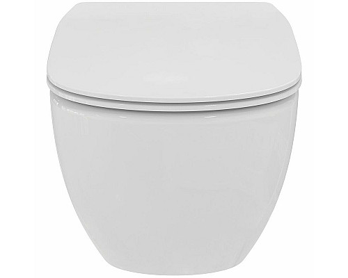 Приобрести Комплект унитаза с инсталляцией Ideal Standard Tesi Rimless TT00003/123AA с сиденьем Микролифт и клавишей смыва Хром в магазине сантехники Santeh-Crystal.ru