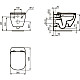 Заказать Комплект унитаза с инсталляцией Ideal Standard Tesi Rimless TT00003/123AC с сиденьем Микролифт и Белой клавишей смыва в магазине сантехники Santeh-Crystal.ru