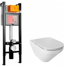 Комплект унитаза Jacob Delafon Modern Life E21774RU-00 с сиденьем Микролифт