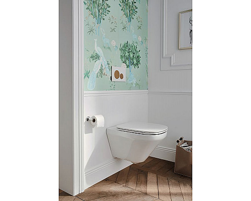 Приобрести Комплект унитаза Jacob Delafon Modern Life E21774RU-00 с сиденьем Микролифт в магазине сантехники Santeh-Crystal.ru